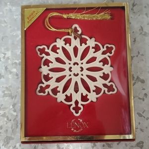 Lenox snowflake ornament